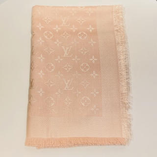 Louis Vuitton M76874 Schalle Monogram Classic Scarf 139 x 139cm Wool x Silk[New]